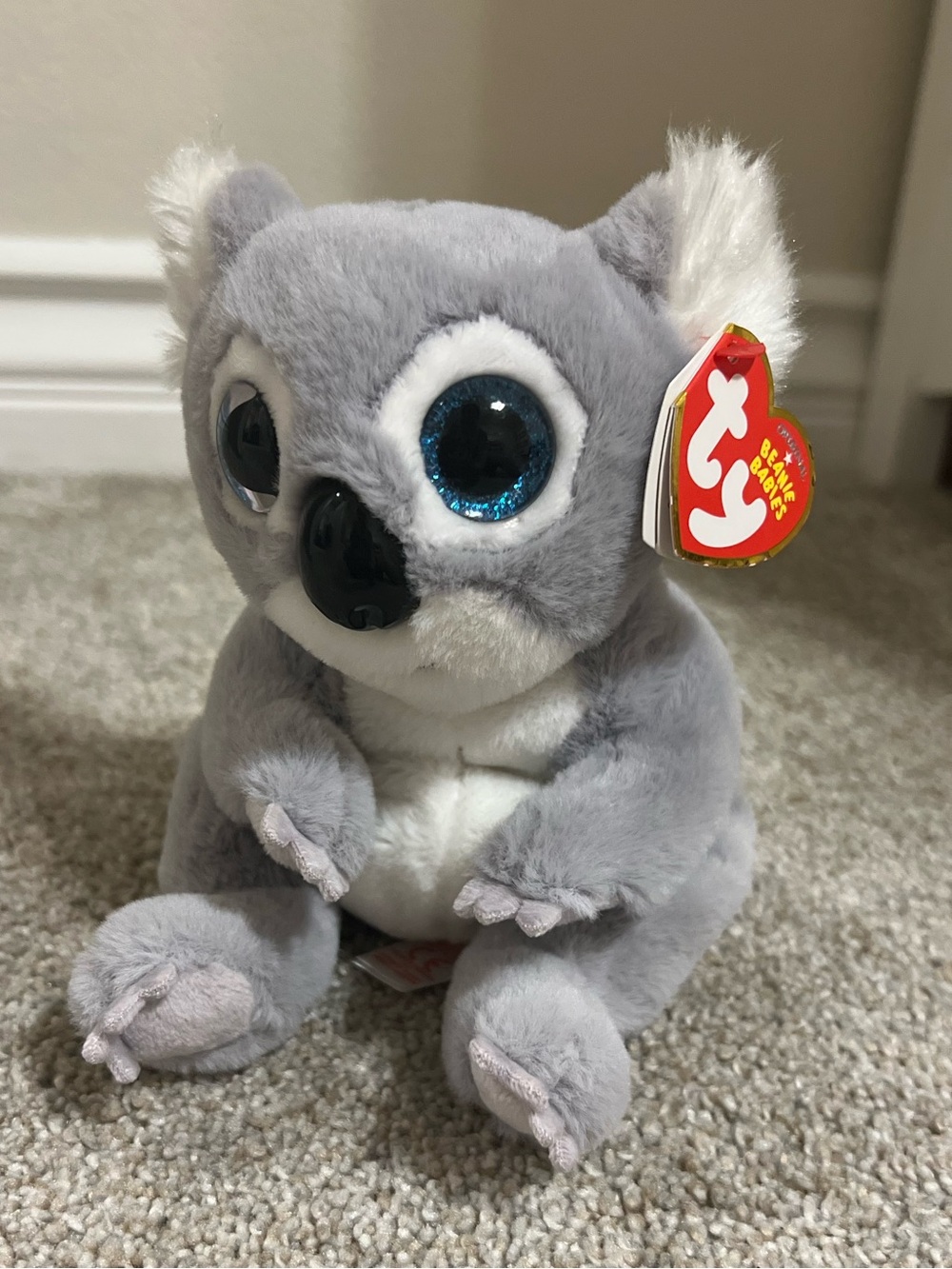 2022 TY Beanie Baby (Beanie Bellies) - MELLY the Gray Koala (6 Inch) MWMTs